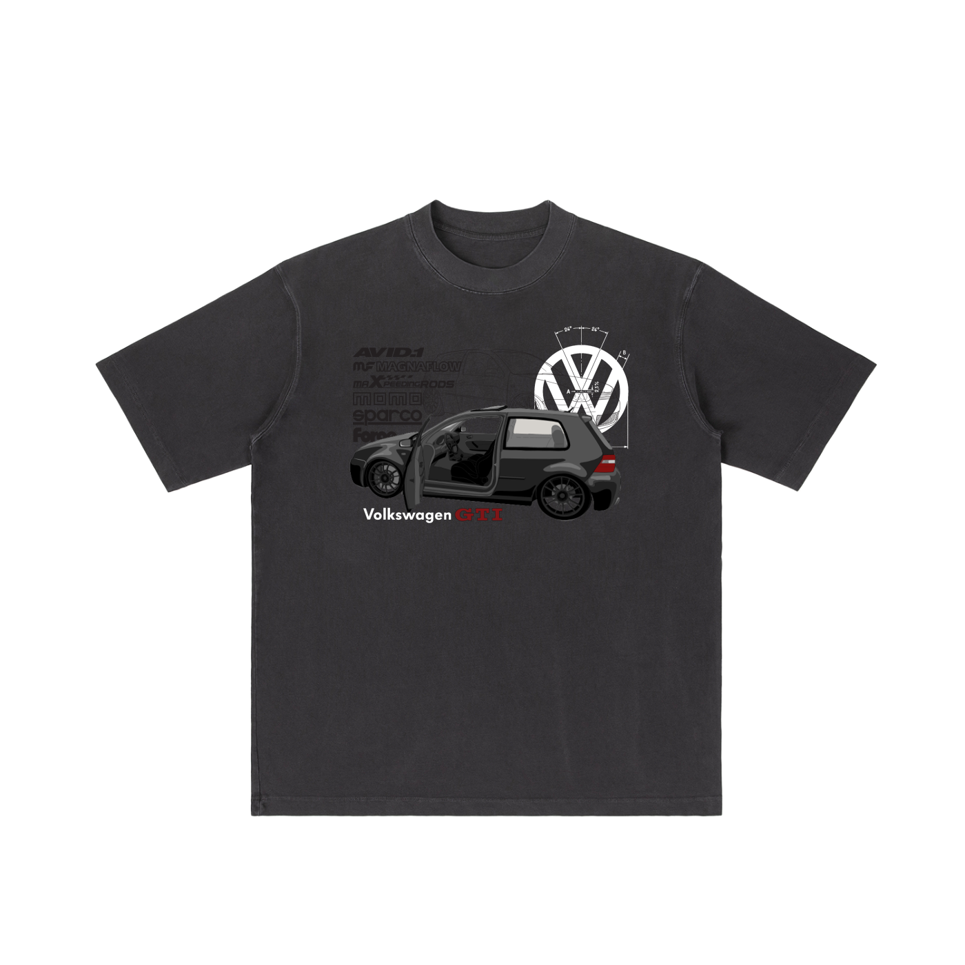 Volkswagen - GTI Mk4 // Custom Vintage Wash Tee