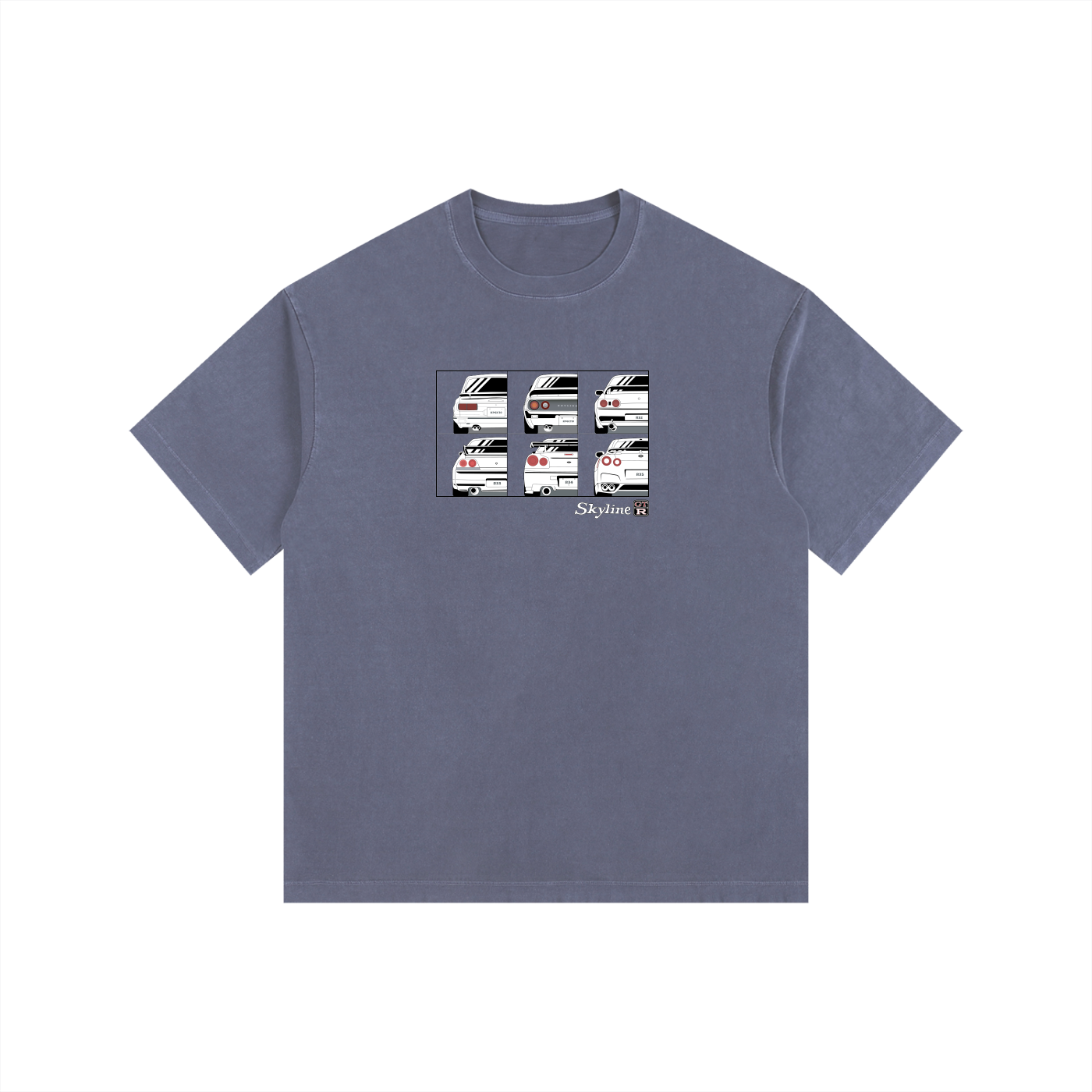 Skyline GTR Taillight Series // Vintage Wash Oversized