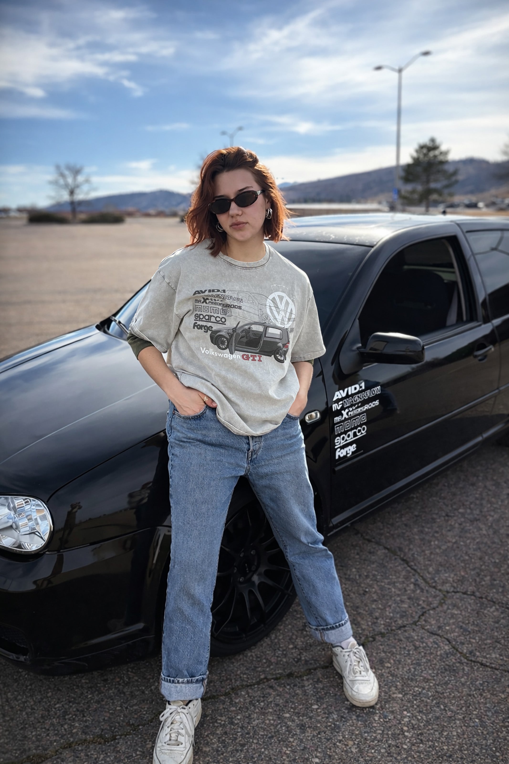 Volkswagen - GTI Mk4 // Custom Snow Wash Tee