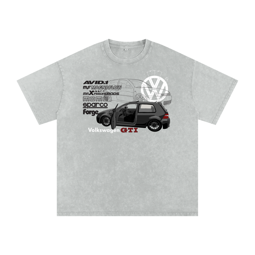 Volkswagen - GTI Mk4 // Custom Snow Wash Tee
