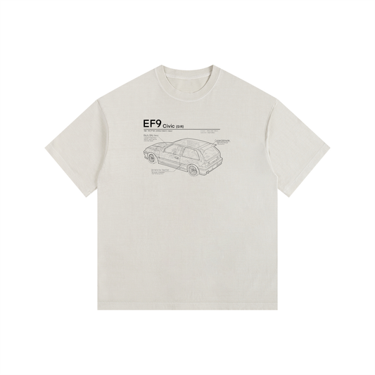 EF9 - Honda Civic SiR // Dark Lines, Light Shirt