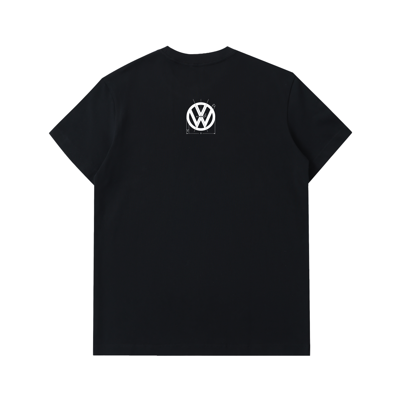 GTI Series - MK1 Lines // White Lines, Black Shirt - US Fulfillment