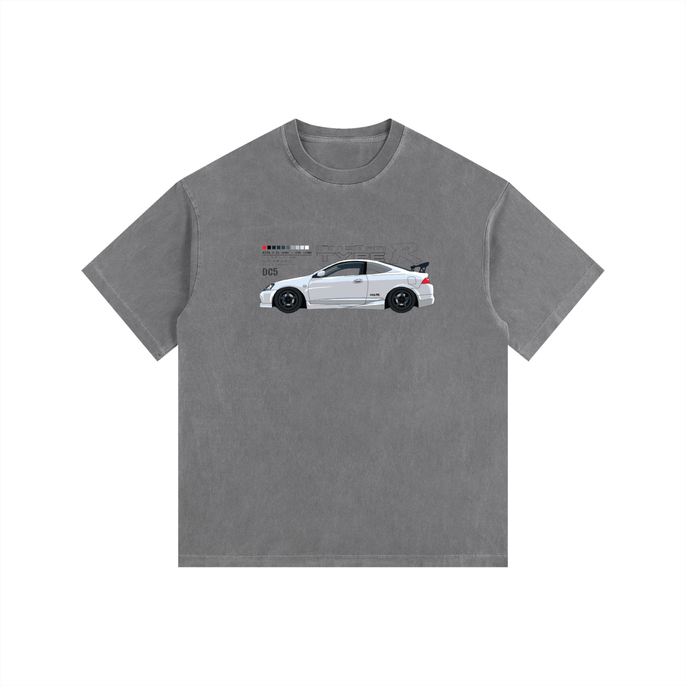 DC5 - Type-R // Color, Black Lines, Light Shirt