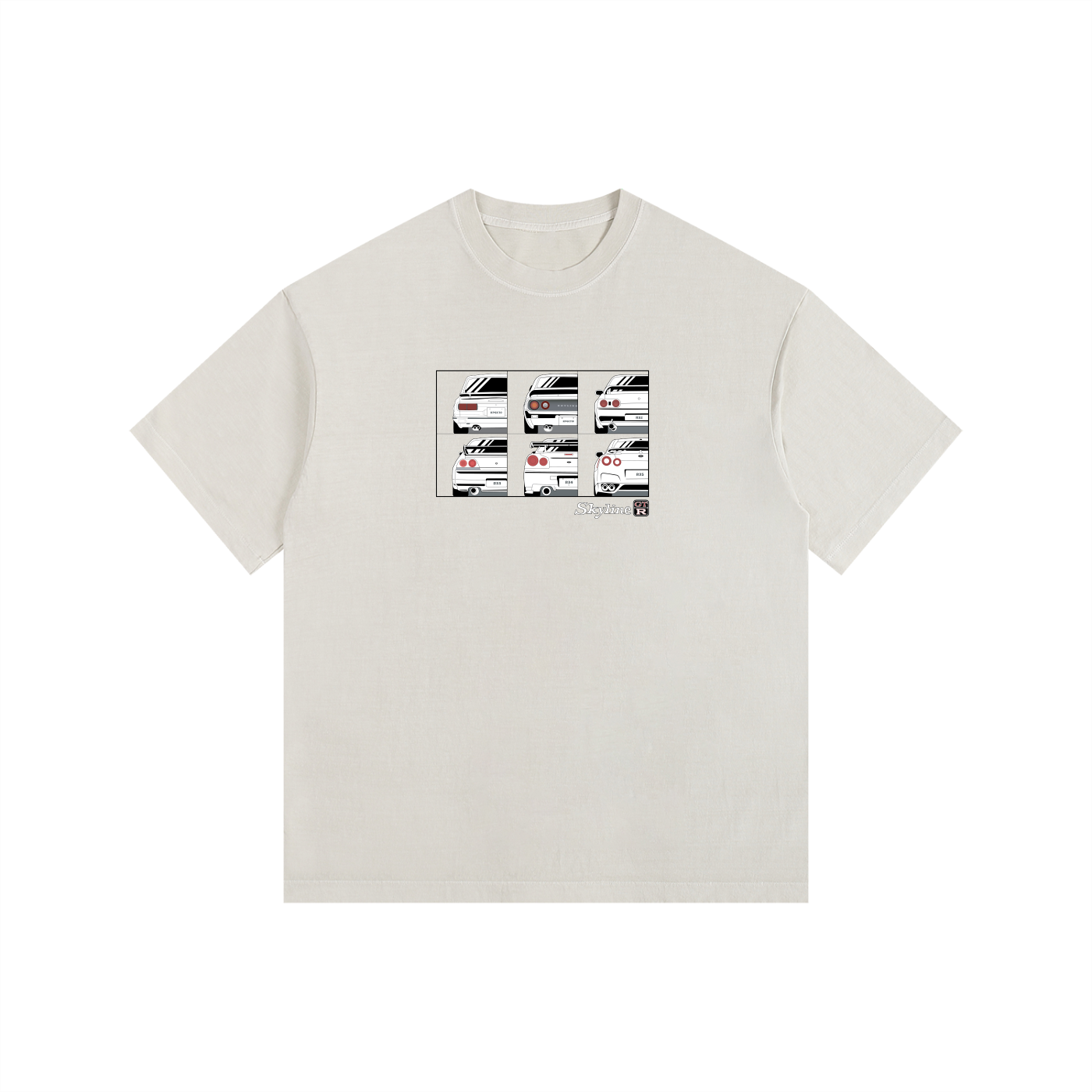 Skyline GTR Taillight Series // Vintage Wash Oversized