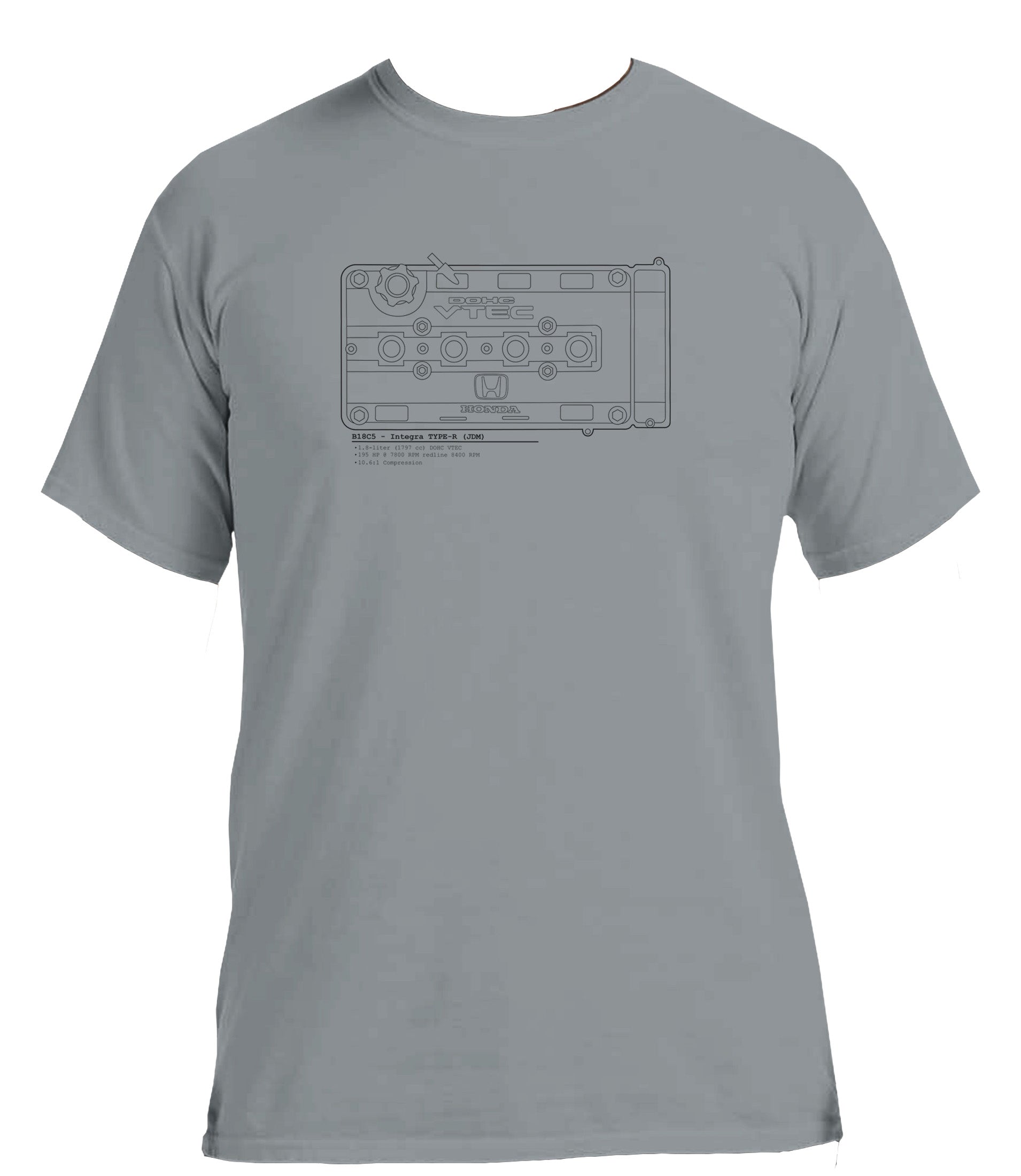 B-Series - Type R // Black lines, Light shirt