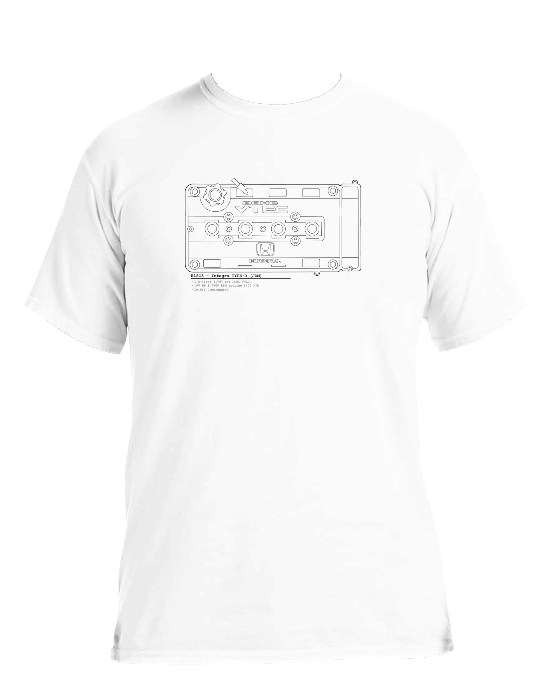 B-Series - Type R // Black lines, Light shirt