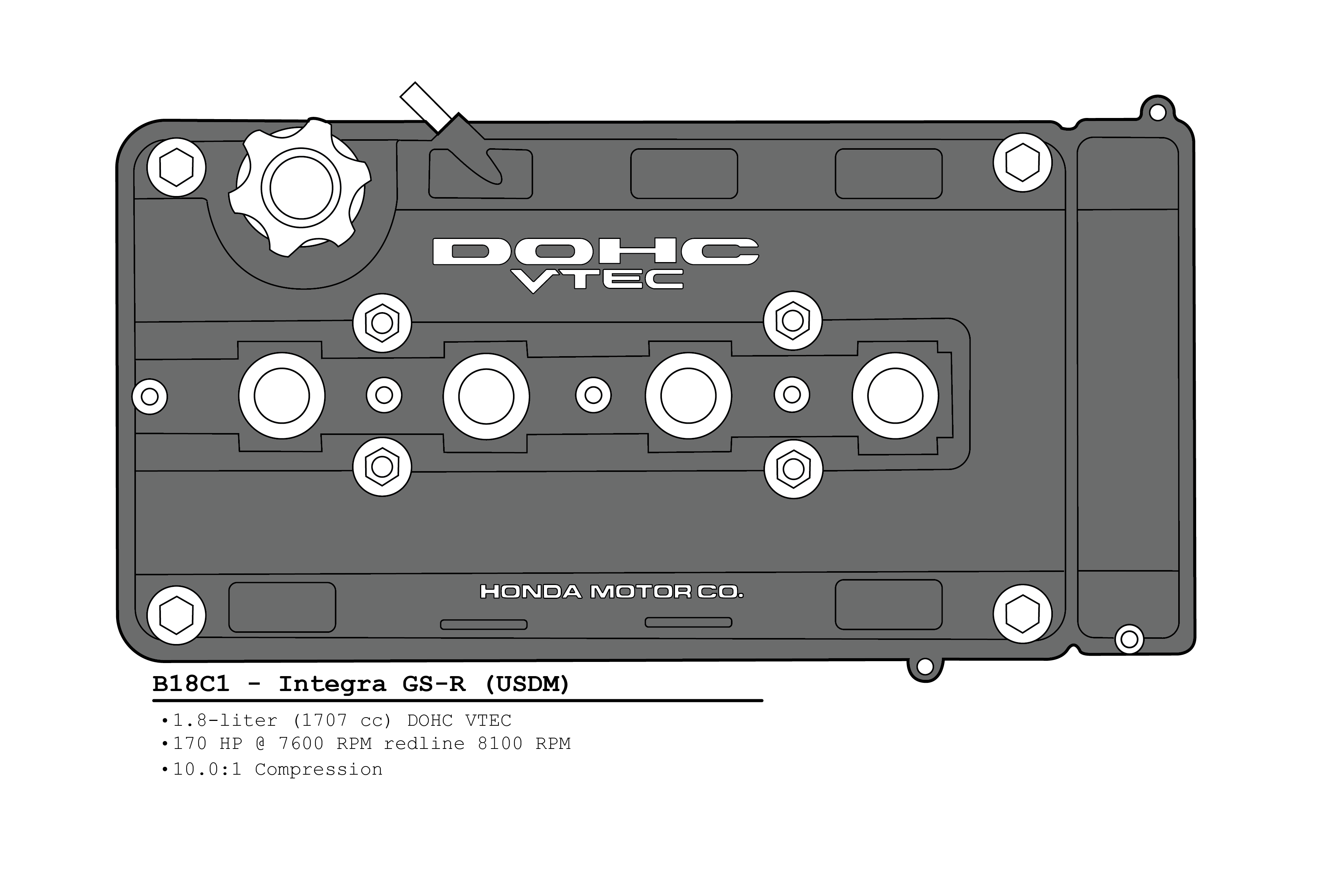 B-Series - GSR Lines/Solid // Black Lines, Light Shirt - Vintage Wash