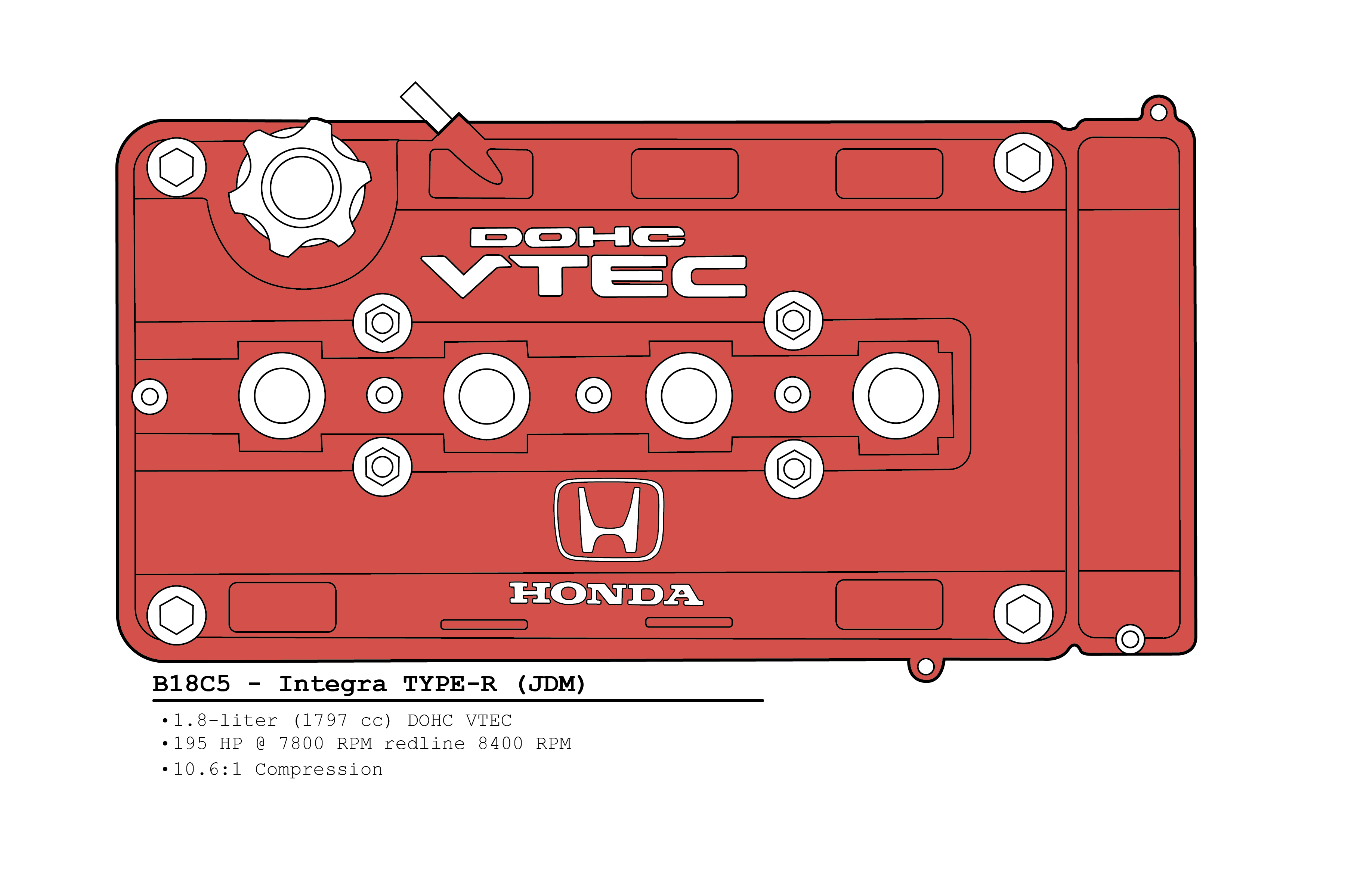 B-Series - Type-R Lines/Solid // Black Lines, Light Shirt - Vintage Wash