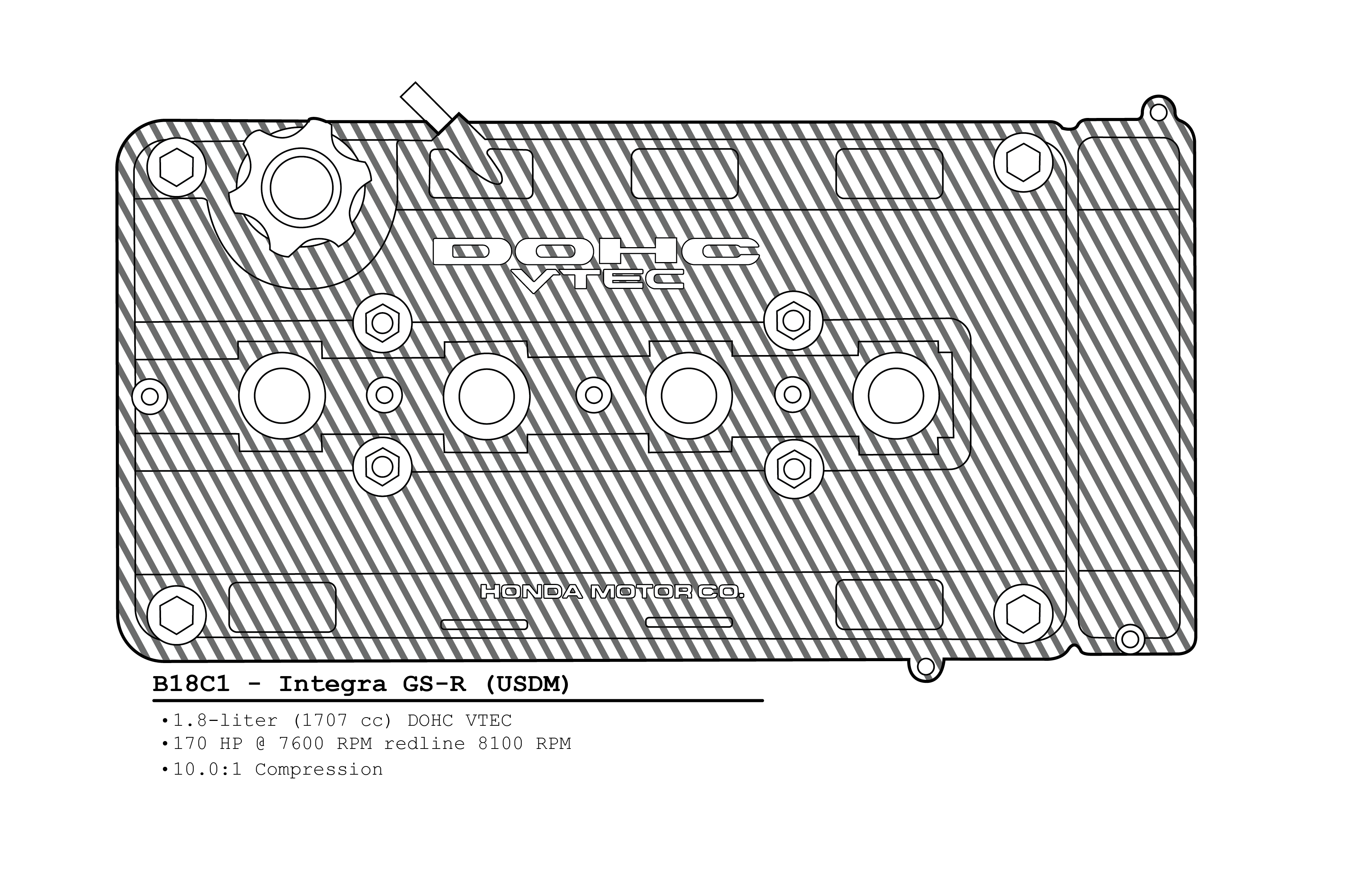 B-Series - GSR // Hatch, Light Shirt