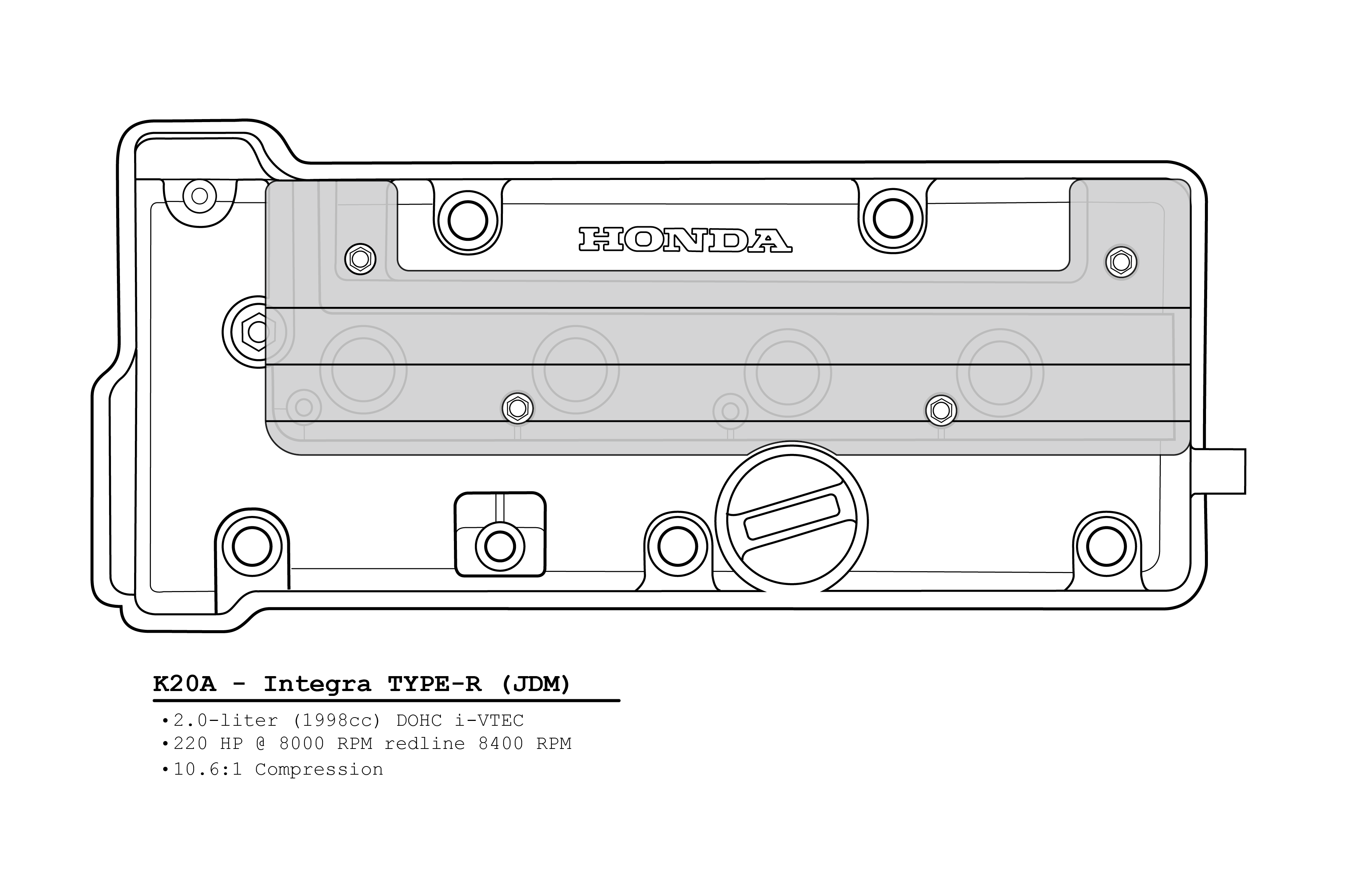 K-Series - Type-R // Lt Lines, Dk Shirt