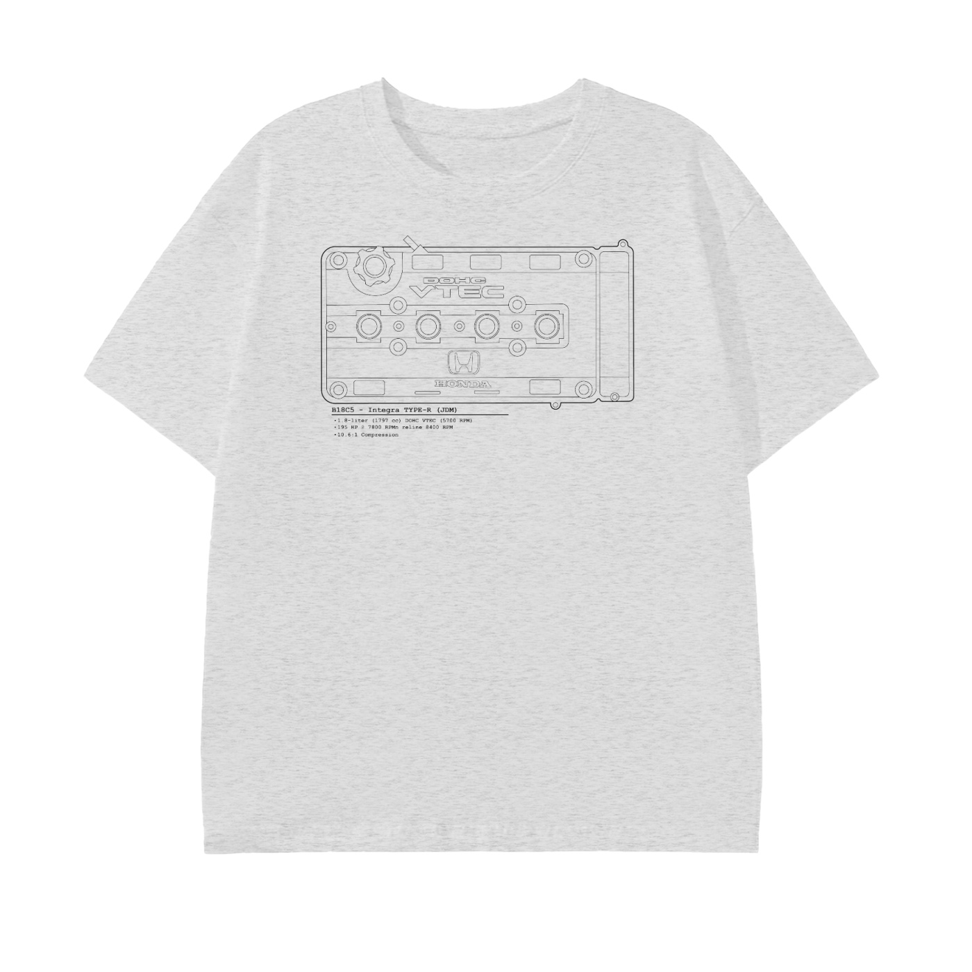 B-Series - Type-R Lines // Black Lines, Light Shirt