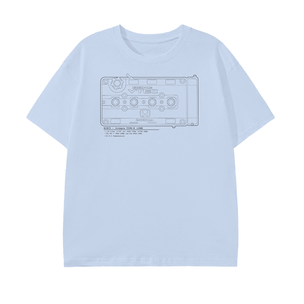 B-Series - Type-R Lines // Black Lines, Light Shirt