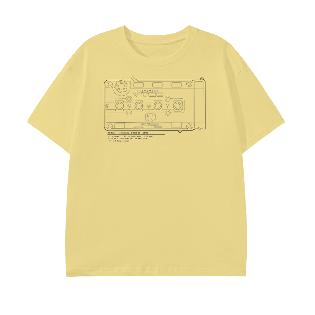 B-Series - Type-R Lines // Black Lines, Light Shirt