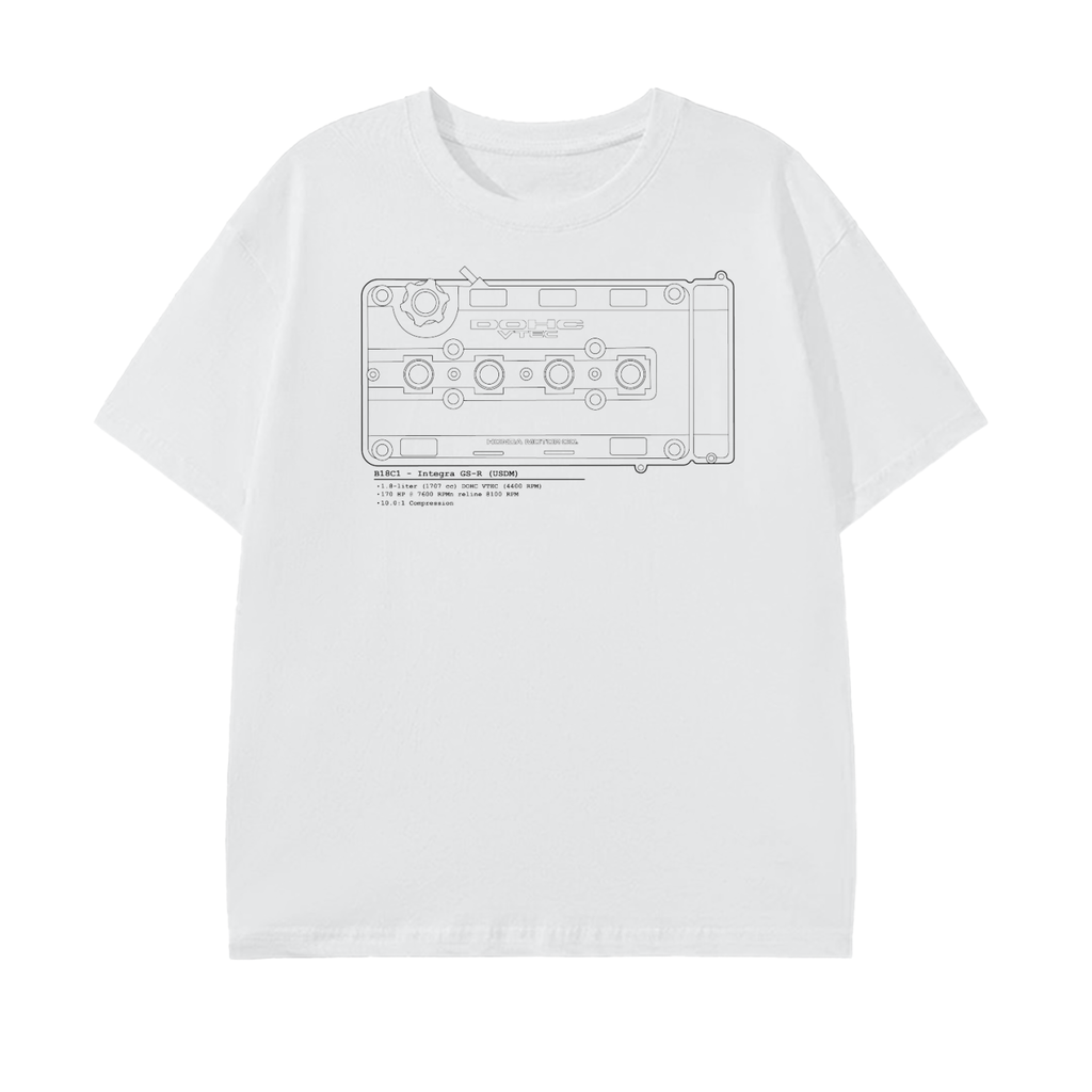 B-Series - GSR Lines // Black Lines, Light Shirt