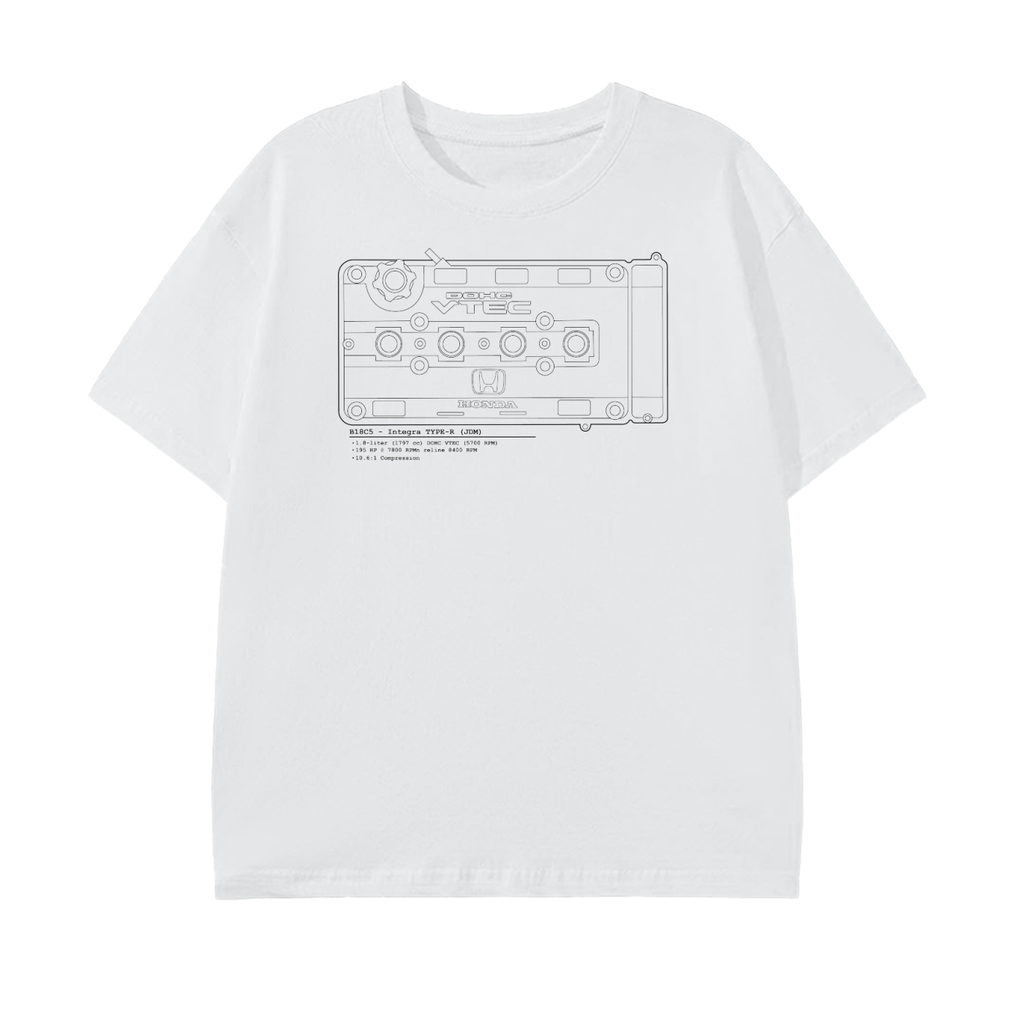 B-Series - Type-R Lines // Black Lines, Light Shirt