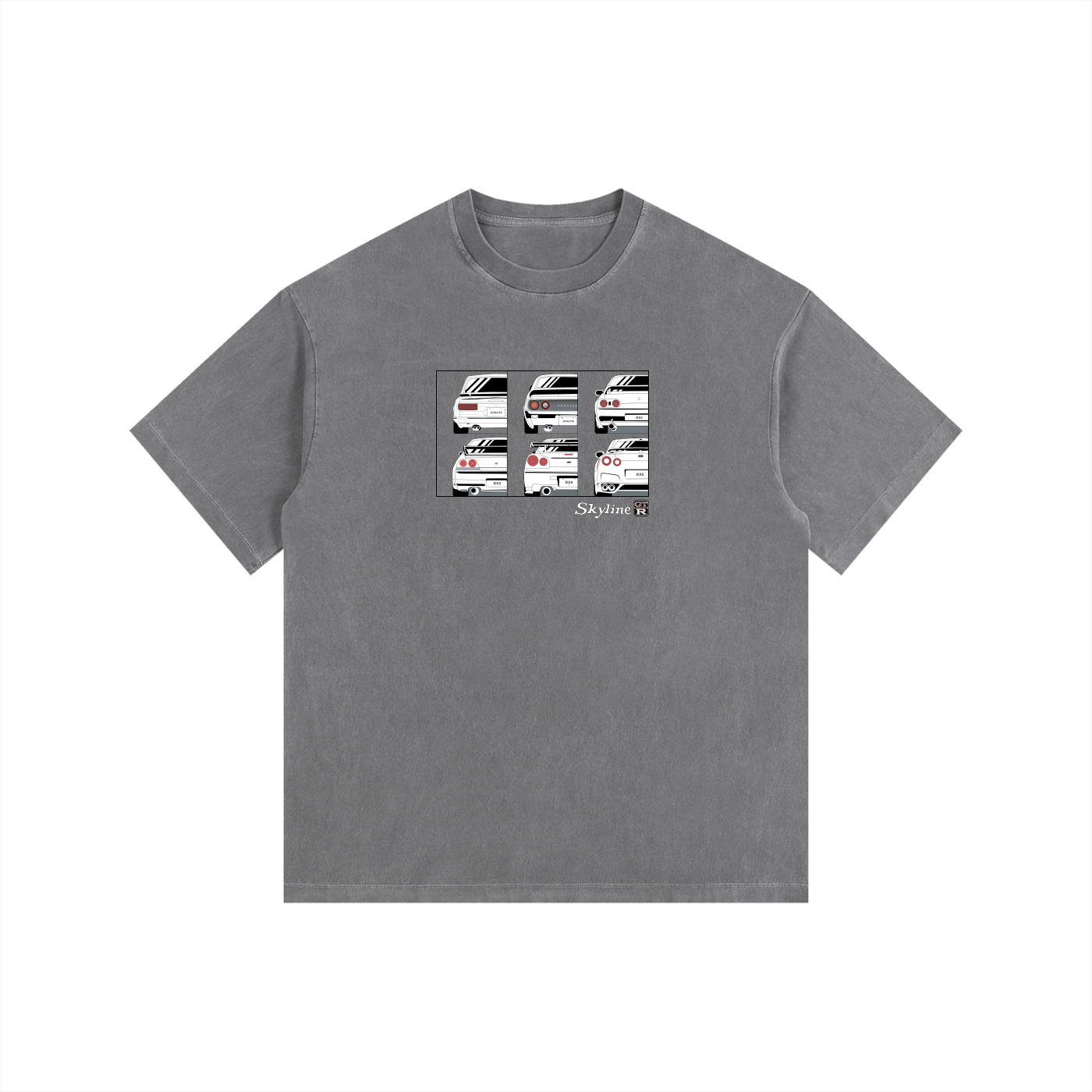 Skyline GTR Taillight Series // Vintage Wash Oversized