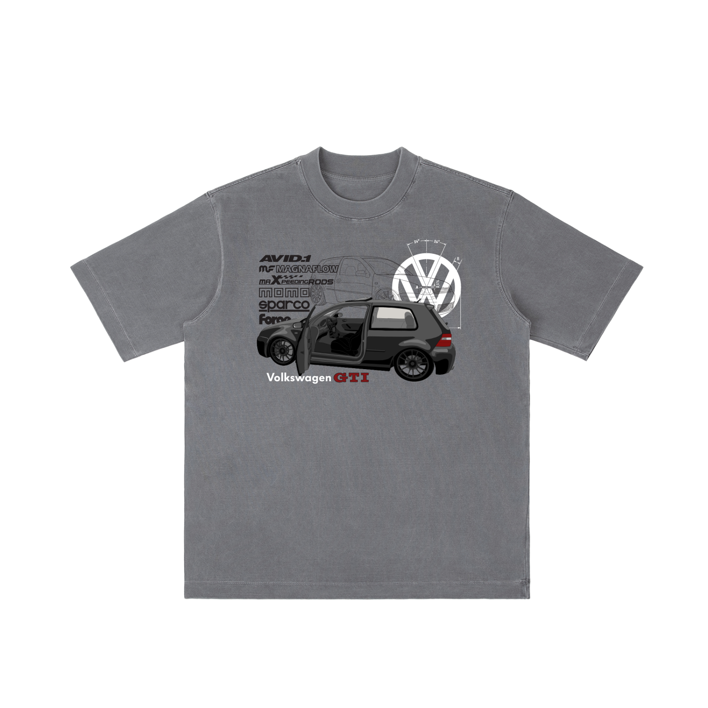 Volkswagen - GTI Mk4 // Custom Vintage Wash Tee