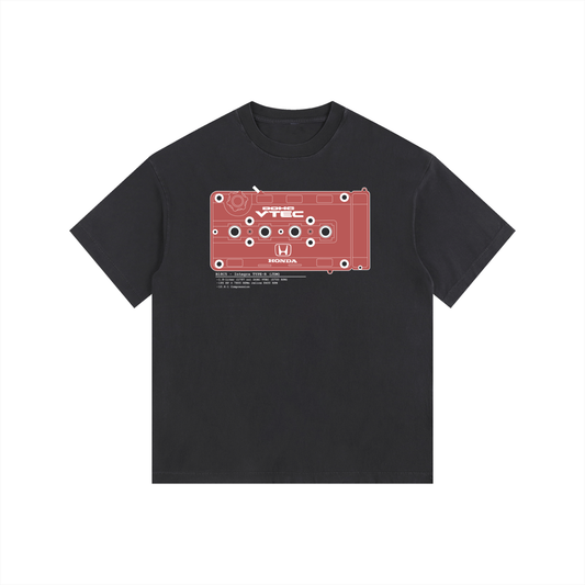 B-Series - Type-R Lines/Solid // White Lines, Dark Shirt - Vintage Wash