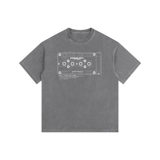 B-Series - GSR Lines // White Lines, Dark Shirt - Vintage Wash