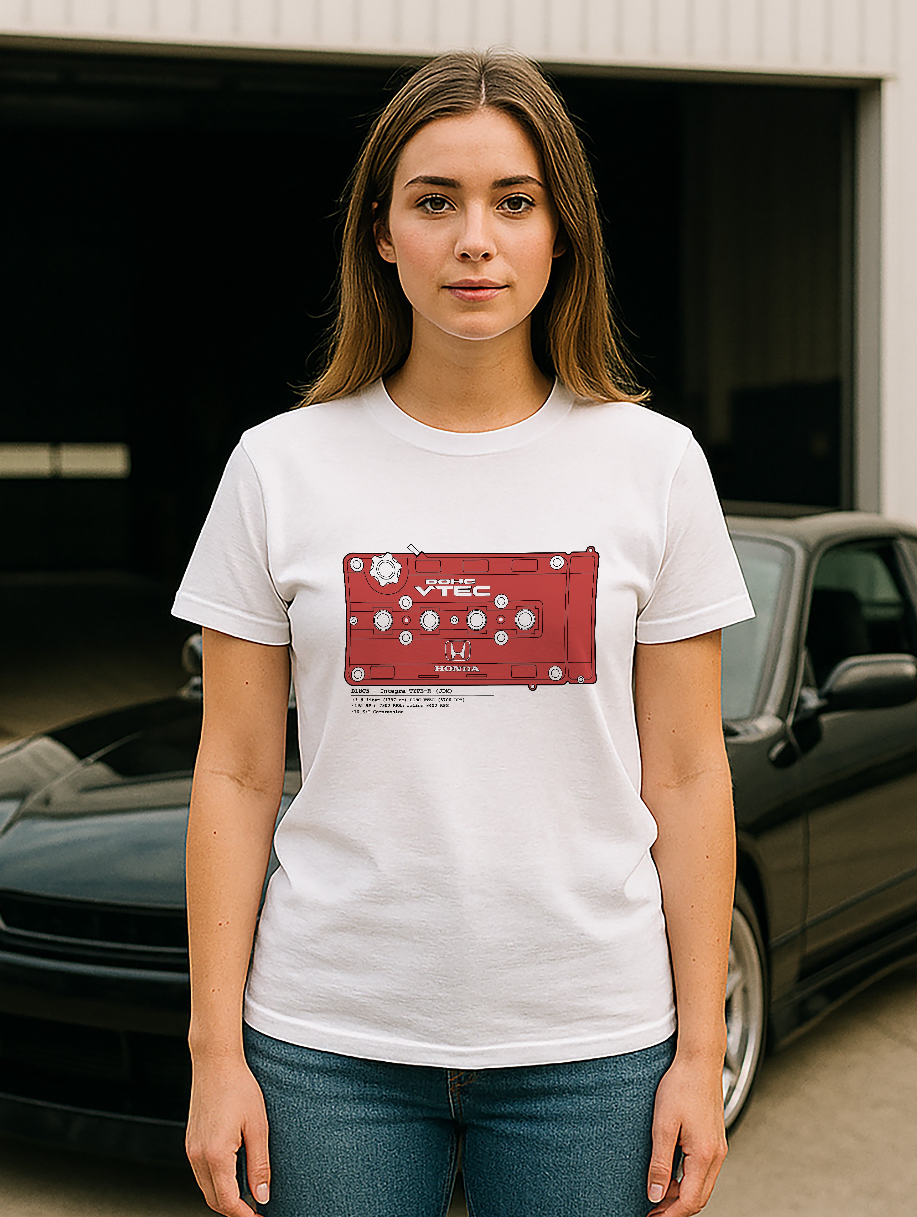 B-Series - Type-R Lines/Color // Black Lines, Light Shirt